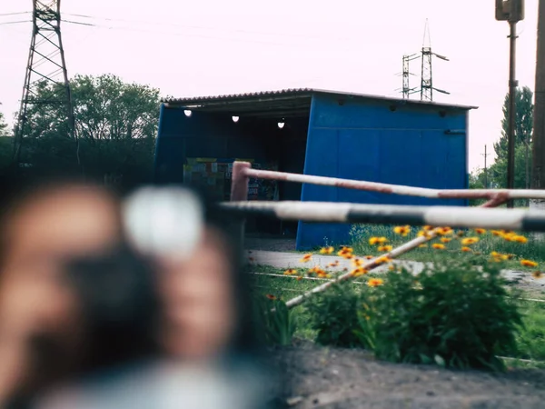 Factory Industry Urbanization City Pipe Factories — Stock Photo, Image