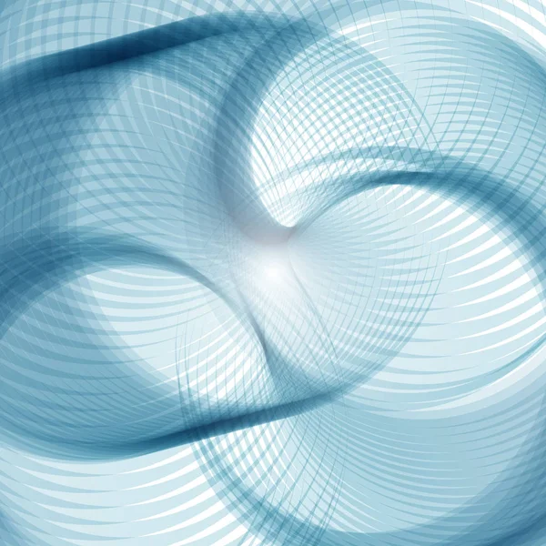 アブストラクトベクトル背景、ラウンドブルー透明リング。円の形円の線青い丸だ透明な円。ベクトル・サークル抽象波の円。丸枠。青丸抽象ベクトル — ストックベクタ