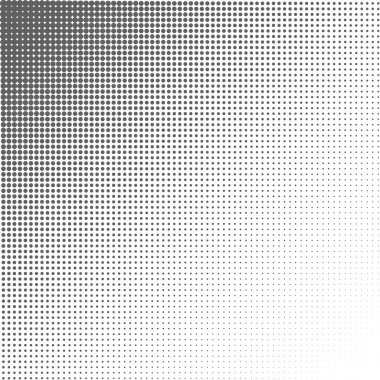 Soyut yarım ton. Beyaz arka planda siyah noktalar. Yarım ton arkaplan. Vektör yarım ton noktalar. Beyaz arka planda yarım ton. Tasarım için arka plan. Eps 10