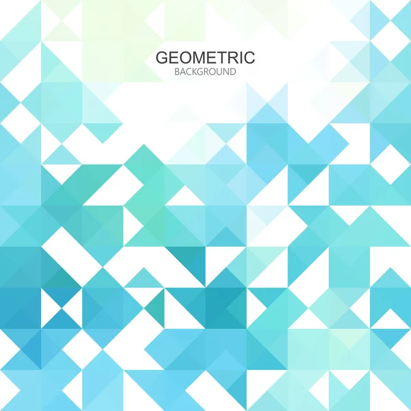 Blauwe driehoek abstracte achtergrond moderne stijl op geïsoleerde — Stockvector
