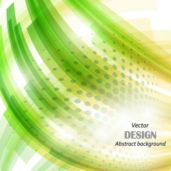 Fundo vetor geométrico verde abstrato, pode ser usado para design de capa, cartaz, publicidade . — Vetor de Stock