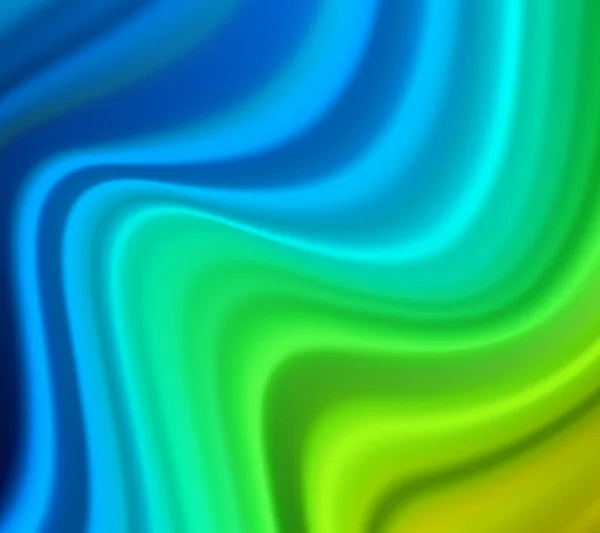 Décoration abstraite fond ondulé vert bleu. Conception vectorielle — Image vectorielle