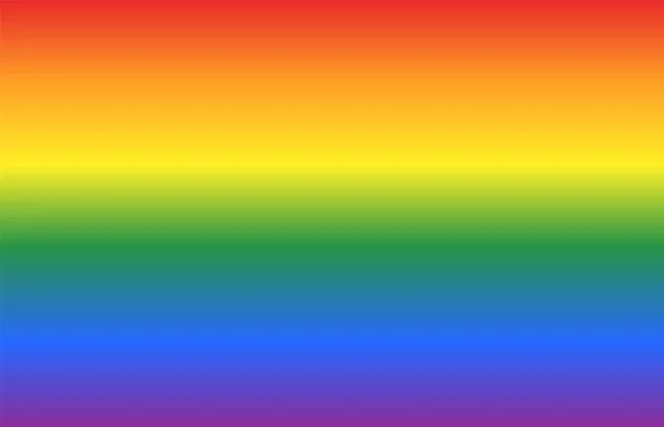 水平方向にゲイの旗の色パターンを持つ背景 — ストックベクタ