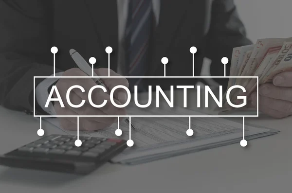 Concept of accounting — Stock Photo, Image