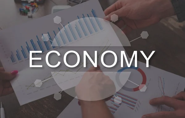 Concepto de economía — Foto de Stock