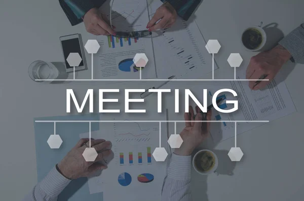 Concept of meeting — Stock Photo, Image