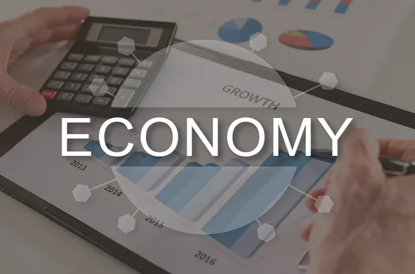 Concept of economy — Stock Photo, Image