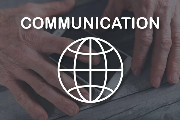 Conceito de comunicação global — Fotografia de Stock