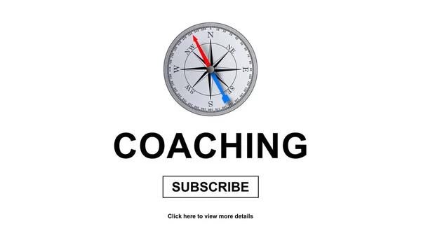 Conceito de coaching — Fotografia de Stock