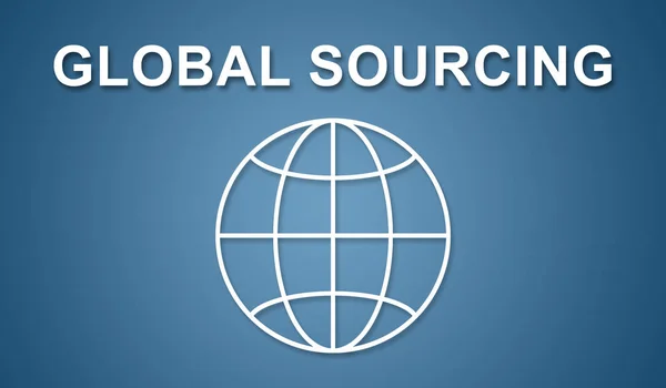 Global sourcing kavramı — Stok fotoğraf