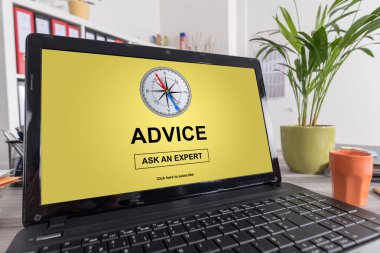 Bir dizüstü bilgisayarda tavsiye kavramı