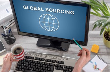 Bir bilgisayarda Global sourcing kavramı