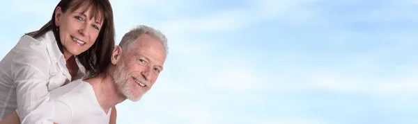 Happy senior couple — Stock Photo, Image