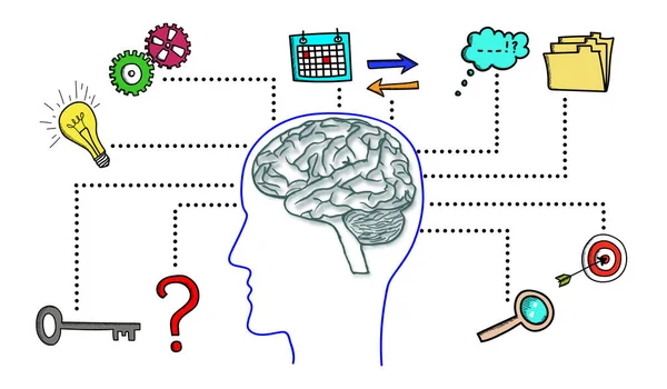 Koncepcji inteligencji — Zdjęcie stockowe