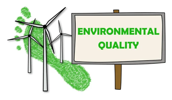 Koncept kvality životního prostředí — Stock fotografie