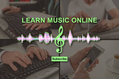 Online müzik dersi kavramı