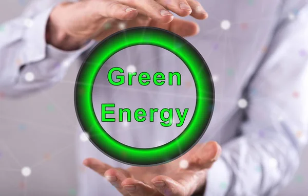 Concept van groene energie — Stockfoto