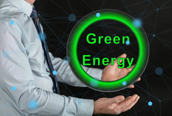 Concetto di energia verde — Foto Stock