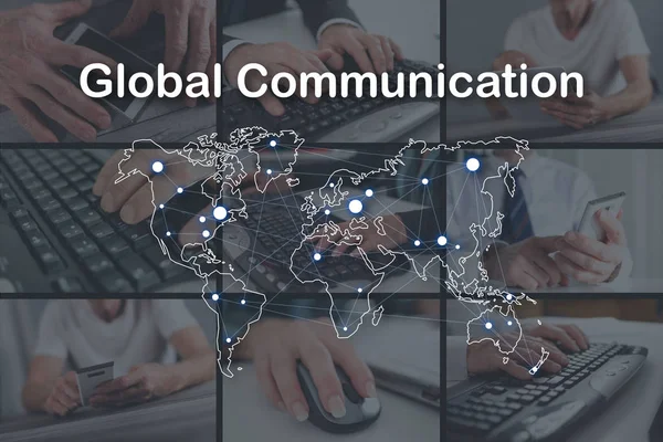 Concept de communication globale — Photo