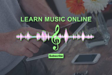 Online müzik dersi kavramı