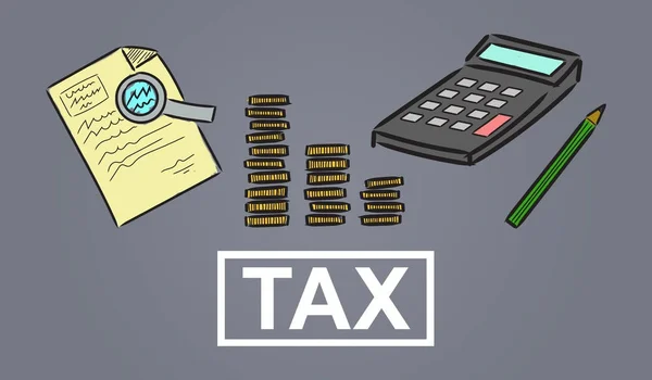 Concept of tax — Stock Photo, Image