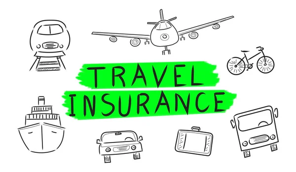 Concept of travel insurance