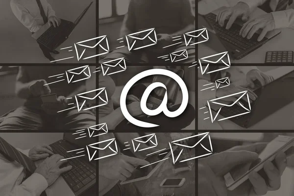 Concept of email — Stock Photo, Image