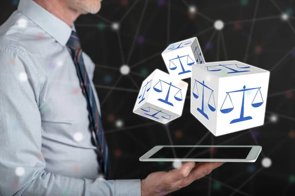 Concept of law — Stock Photo, Image