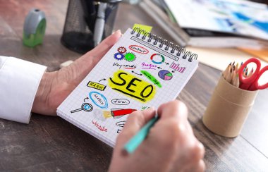 SEO kavramı üzerinde bir not defteri