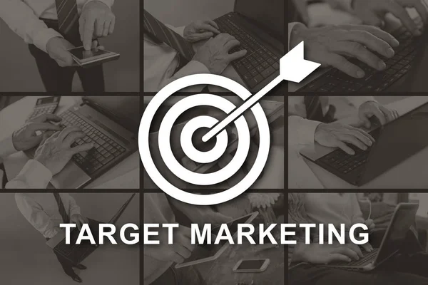 Concept of target marketing — Stock Photo, Image