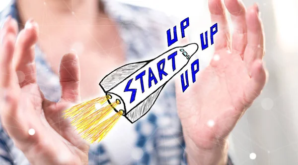 Concept of start up — Stock Photo, Image