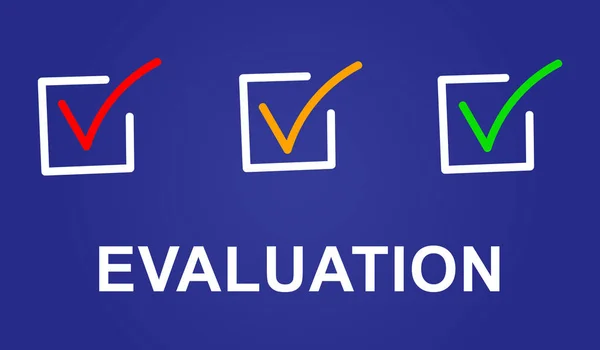 Concept of evaluation — Stock Photo, Image