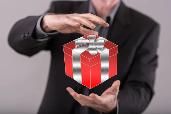 Concept of gift — Stock Photo, Image