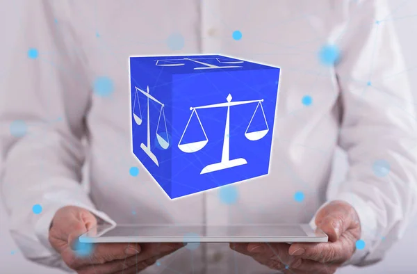 Concept of law — Stock Photo, Image