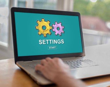 Bir dizüstü bilgisayarda ayarları kavramı