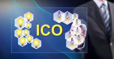 Adam bir ICO kavramı dokunmadan