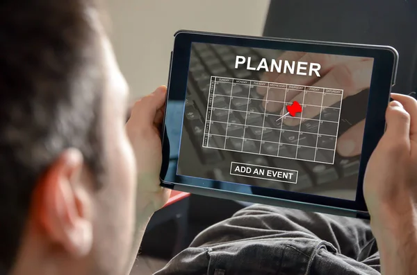 プランナーに追加イベントの概念 — ストック写真