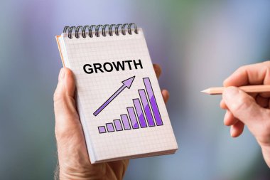 Büyüme kavramı üzerinde bir not defteri