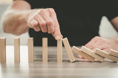 Domino etkisi durdurma tarafından iş denetim kavramı