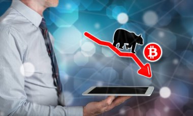 Bitcoin ayı trendi kavramı