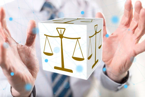 Concept of justice — Stock Photo, Image