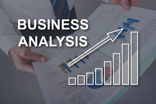 Pojem obchodní analýzy — Stock fotografie