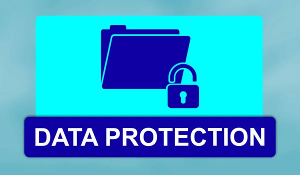 Illustration of a data protection concept