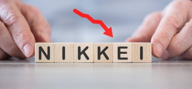 Nikkei 'nin tahta küplere düştüğü ekonomik kriz kavramı