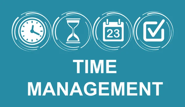Illustration Time Management Concept — Stock Photo, Image