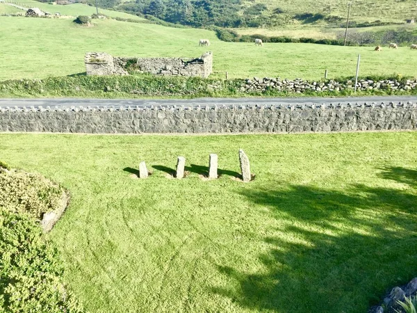 Stones In Ireland Countryside