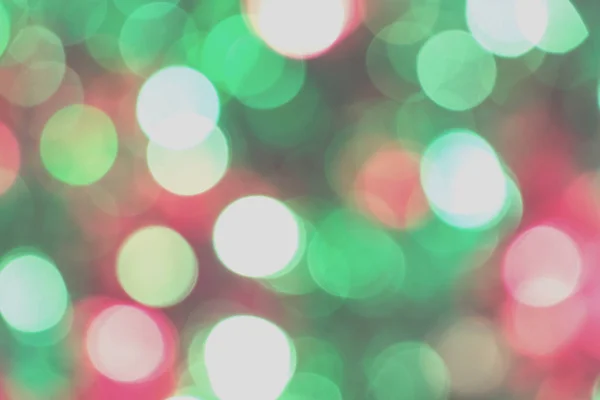 Abstract Kerstmis licht, bokeh en vintage wazig licht backgr — Stockfoto