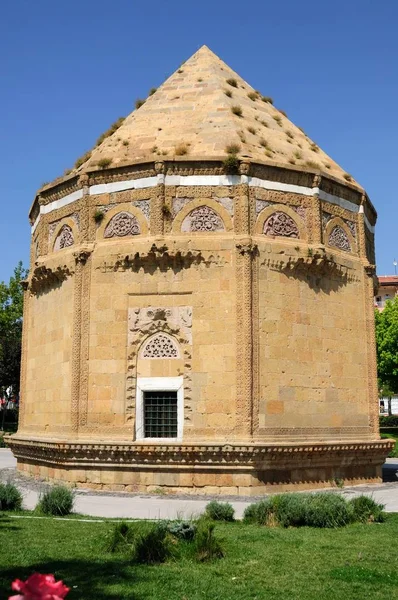 Hdavent Hatun Mausoleum Ligger Staden Nigde Turkiet Graven Byggdes Seljuk — Stockfoto