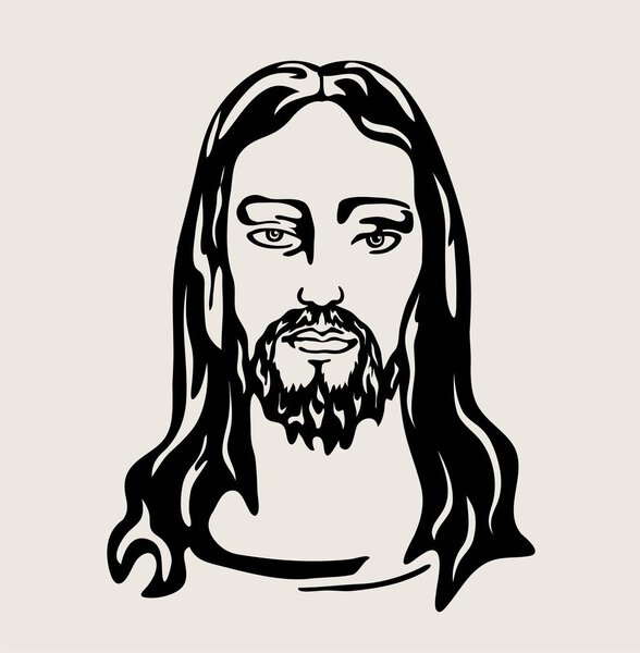 Jesus Christ, art vector design