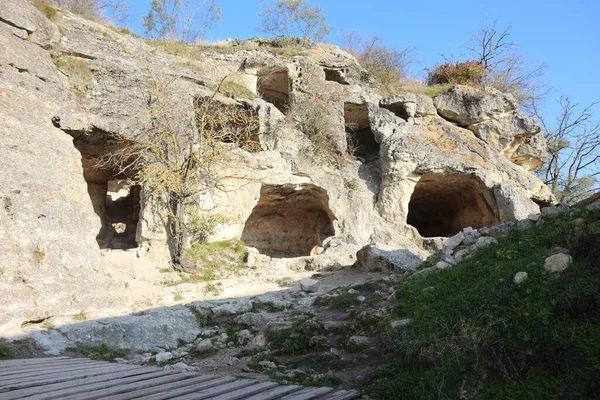 Chufut Kale Κριμαία Παλιά Πόλη — Φωτογραφία Αρχείου